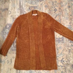 Loft chenille cardigan